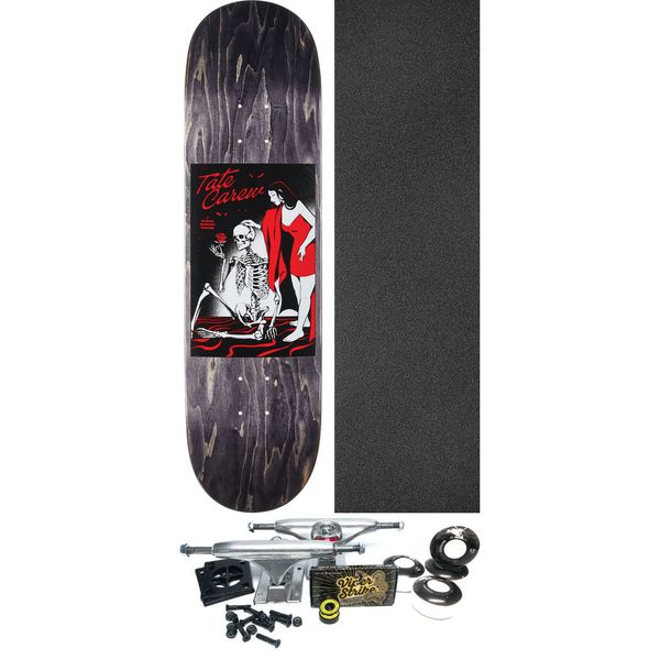 Birdhouse Skateboards Tate Carew This Love Black Skateboard Deck - 8.5" x 32" - Complete Skateboard Bundle